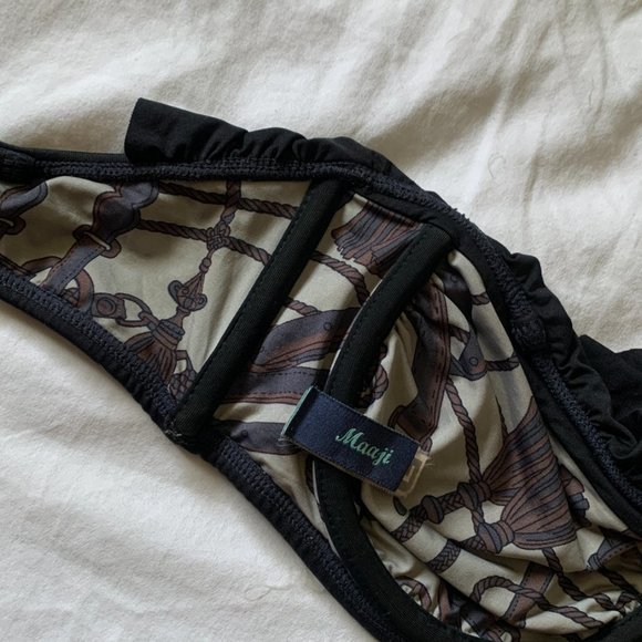 Maaji bandeau ruffle bikini top - Picture 2 of 4